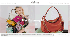 Desktop Screenshot of mulberry.com